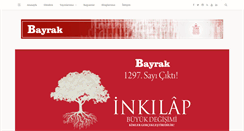 Desktop Screenshot of bayrakyayincilik.com